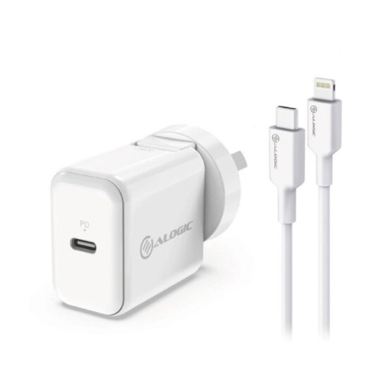 ALOGIC Combo Pack USB C 18W Wall Charger with Powe-preview.jpg